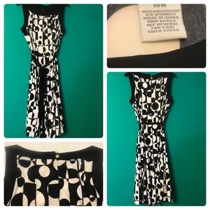 " DRESS BARN WOMAN BLACK & WHITE SIZE 18W"